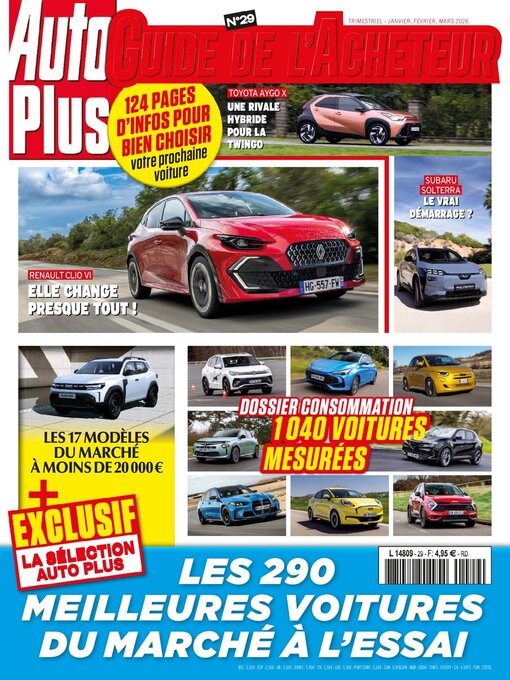 Title details for AUTO PLUS GUIDE DE L'ACHETEUR by Editions Mondadori Axel Springer (EMAS) - Available